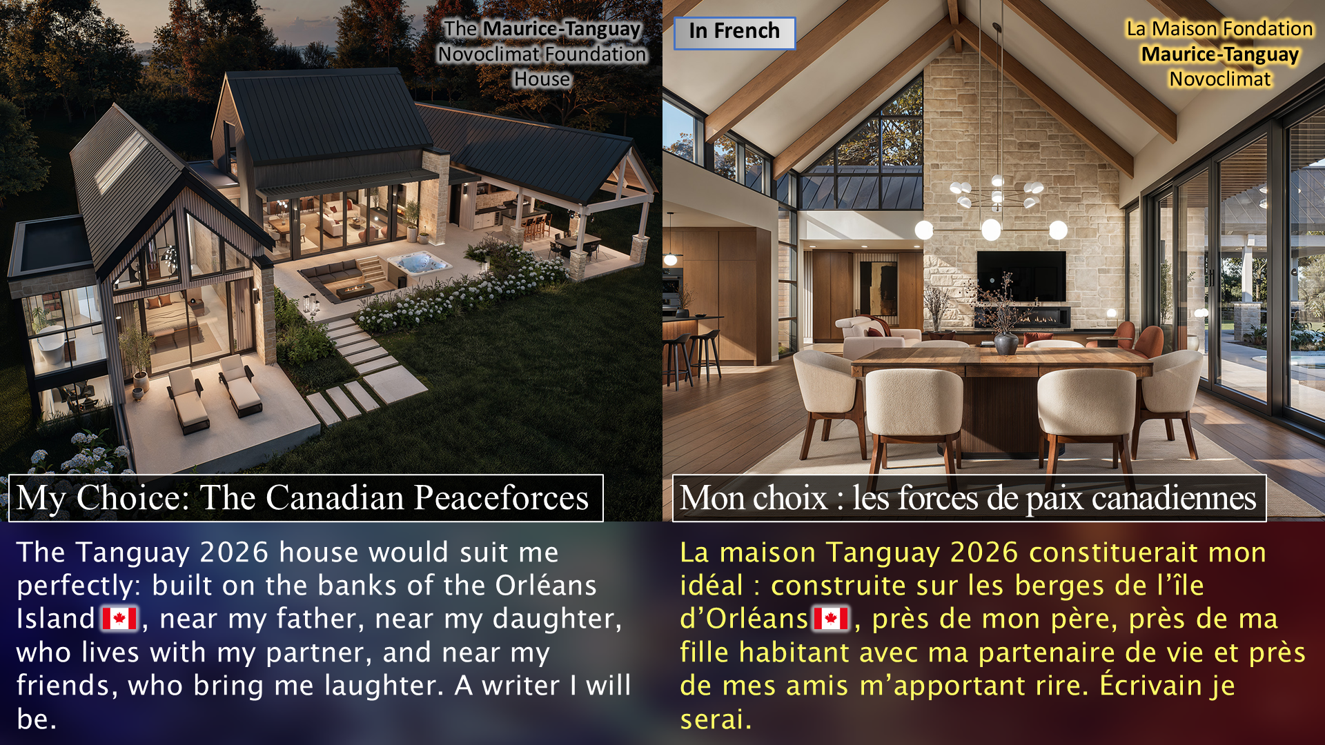 My Choice: The Canadian Peaceforces / Mon choix : les forces de paix canadiennes