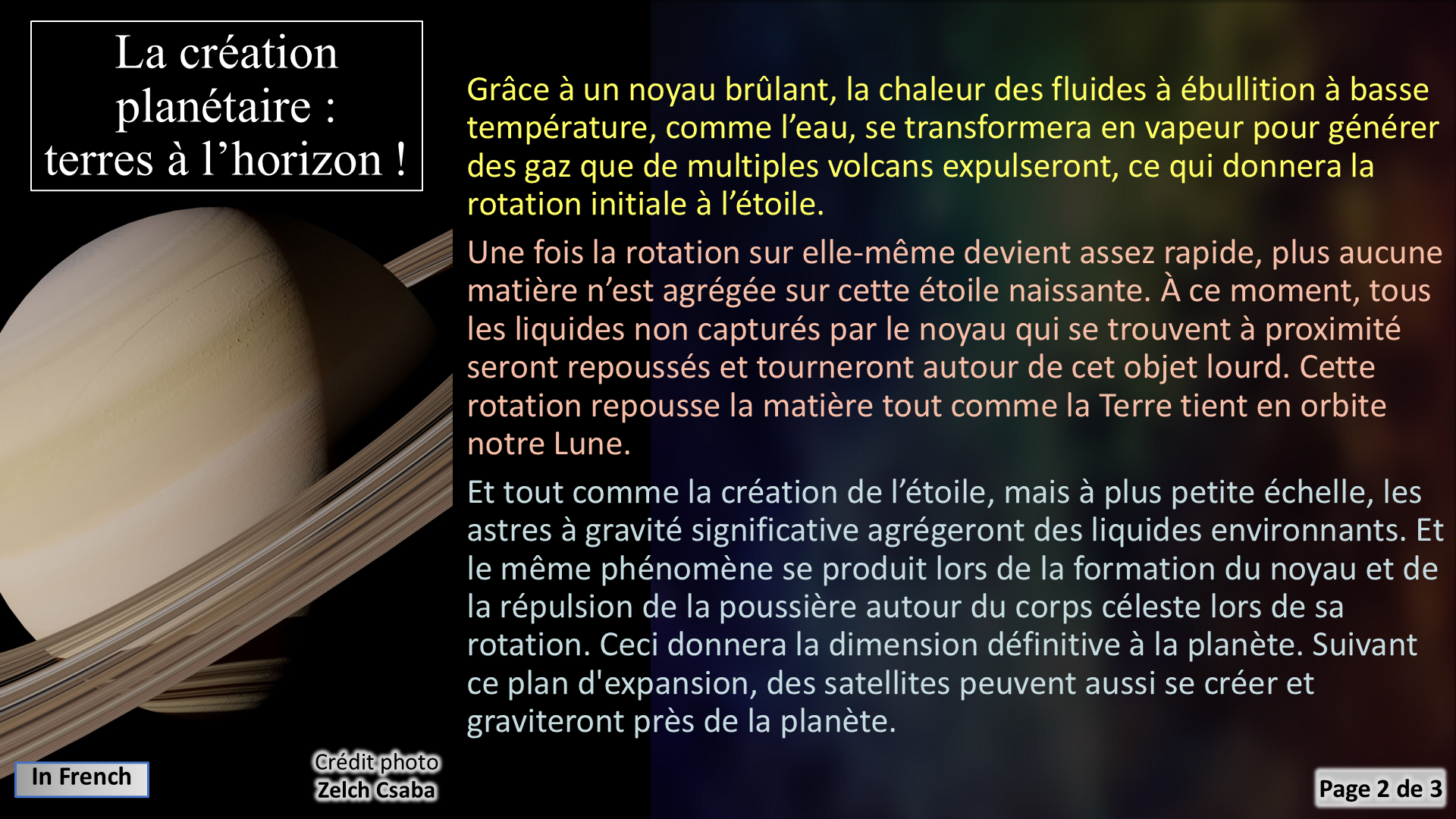 Création planétaire - Page 02