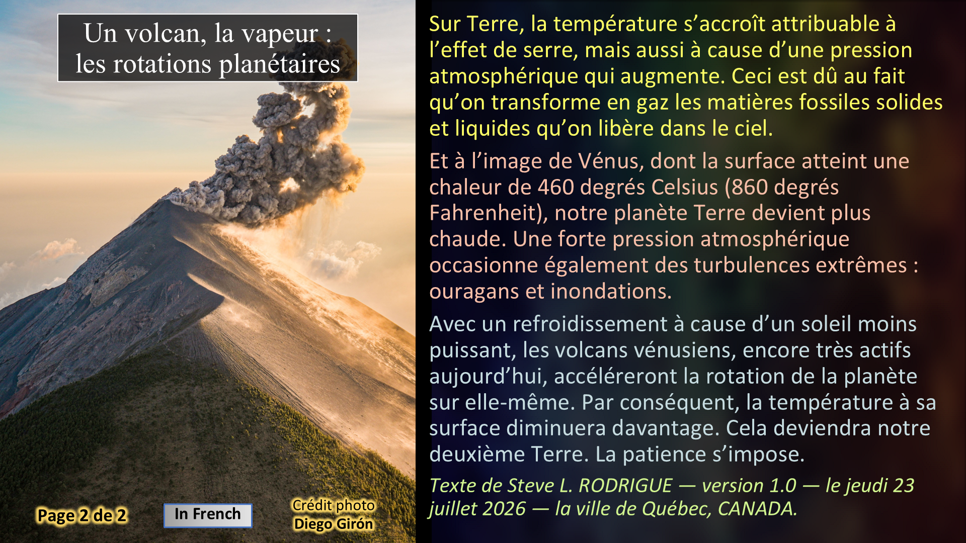 Les rotations planétaires - Page 02