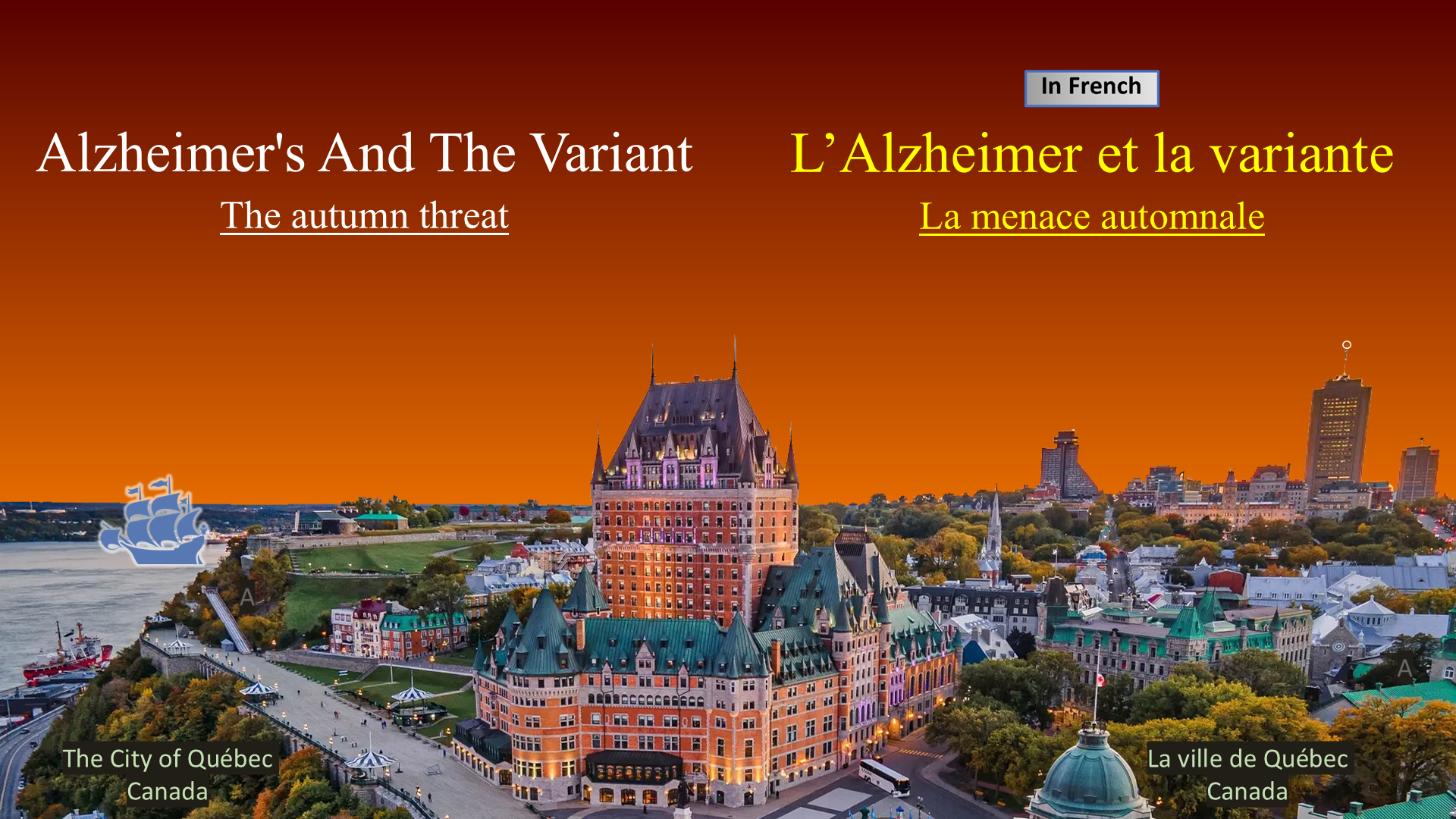 Alzheimer's And Its Source: The Flu / L’Alzheimer et sa source : la grippe