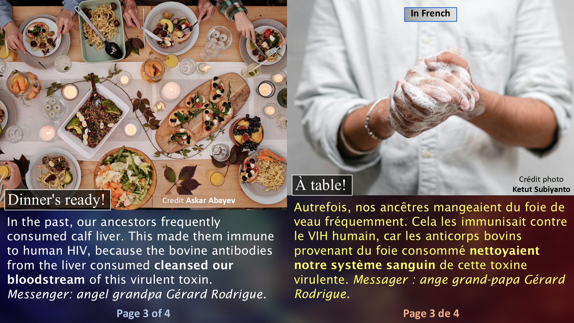 HIV and The Solution / Le VIH et la solution - Page 3