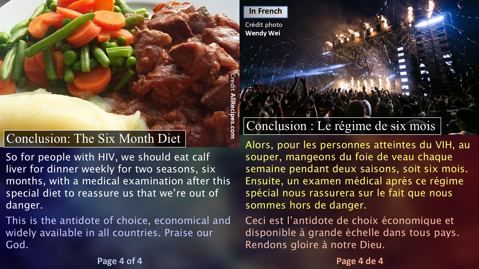 HIV and The Solution / Le VIH et la solution - Page 4
