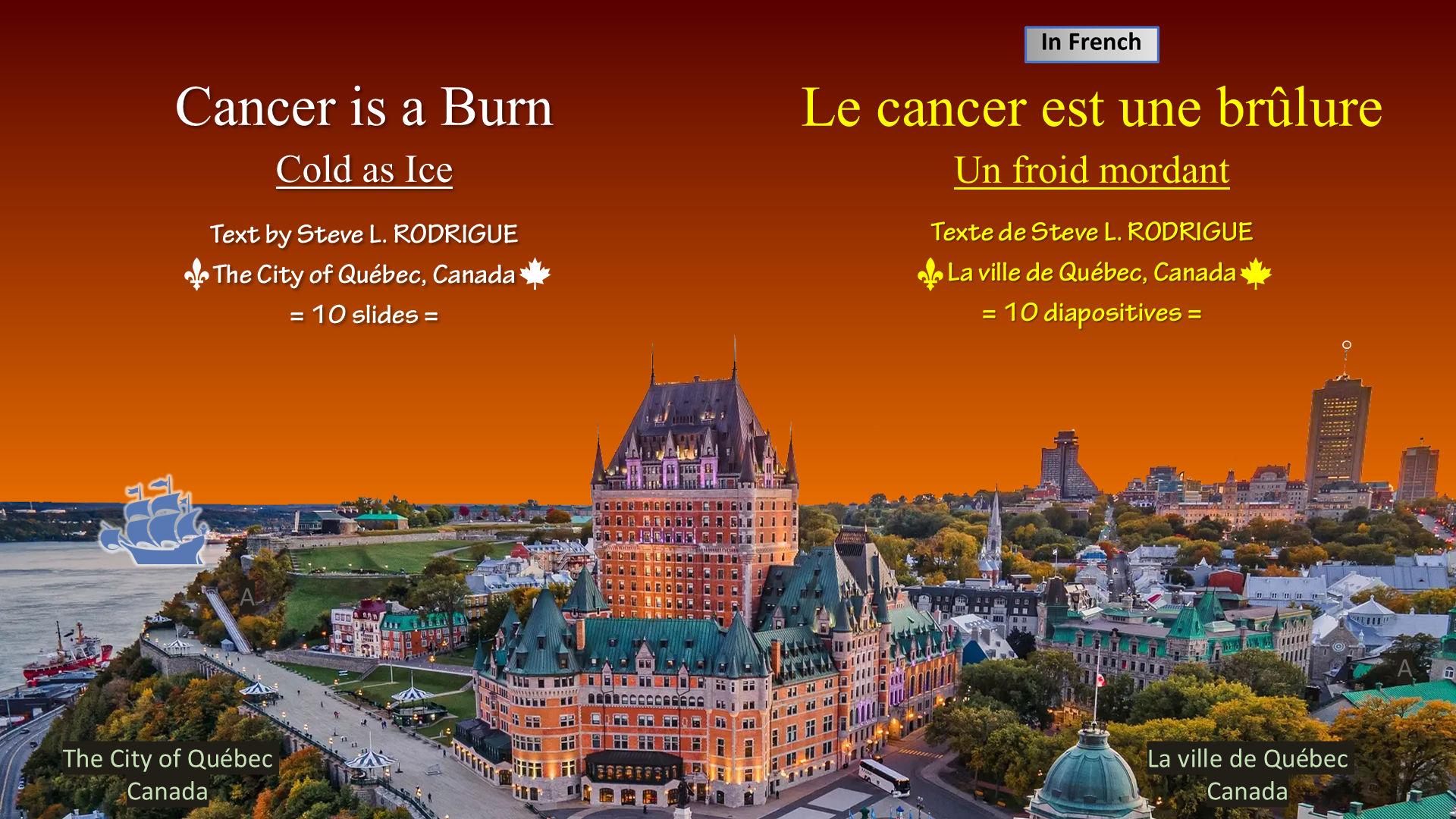 Cancer is a Burn / Le cancer est une brûlure