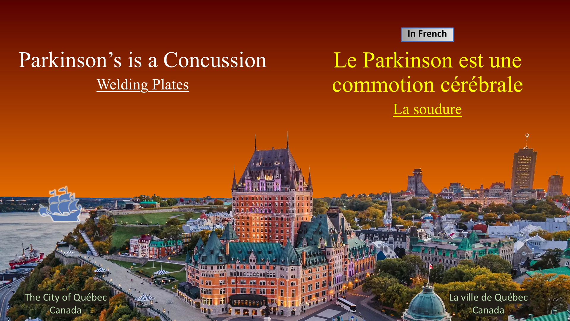 Parkinson’s is a Concussion / La Parkinson est une commotion cérébrale
