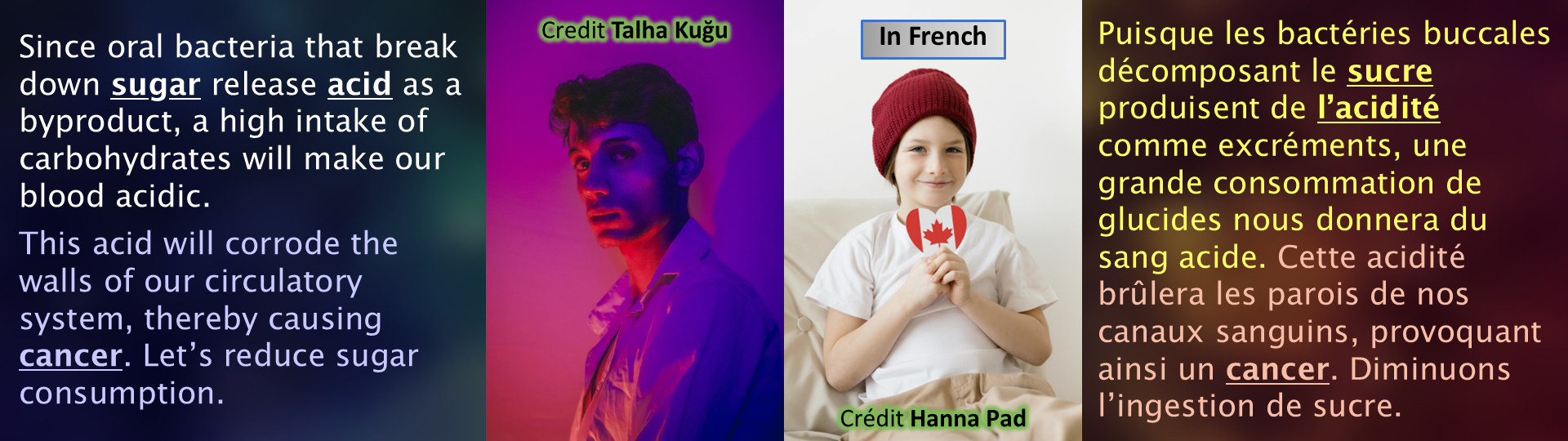 Suagar and Cancer / Le sucre et le cancer
