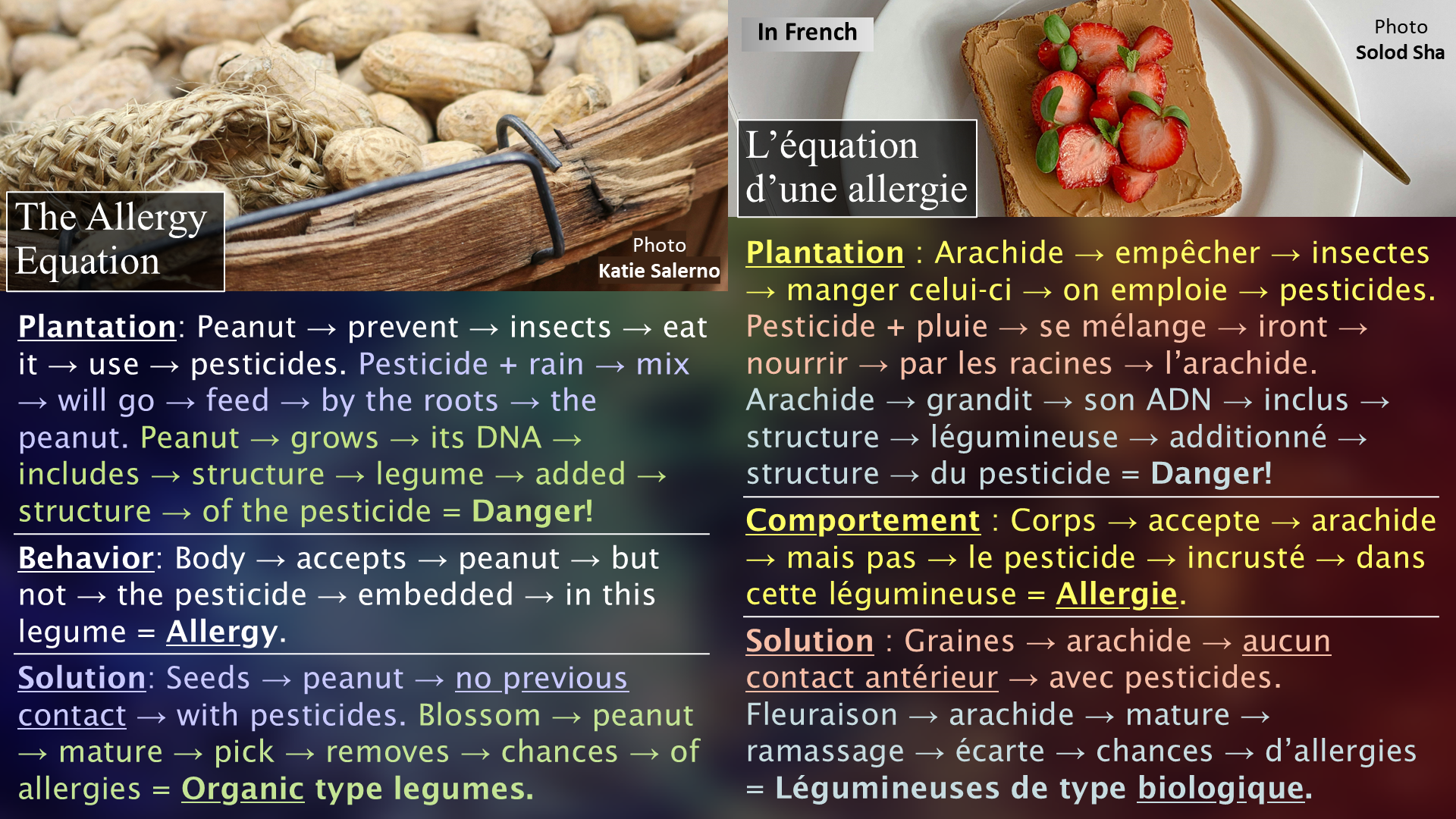 The Allergy Equation / L'équation d'une allergie